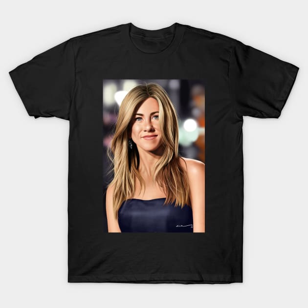 Jennifer Aniston T-Shirt by JinsungLim